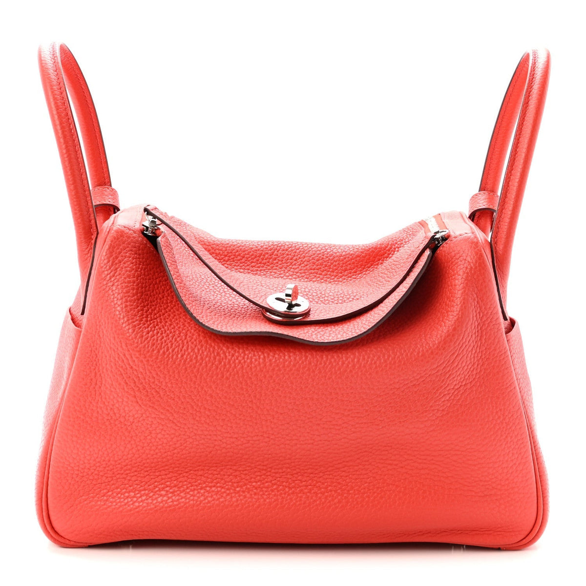 Taurillon Clemence Lindy 30 Rouge Pivoine
