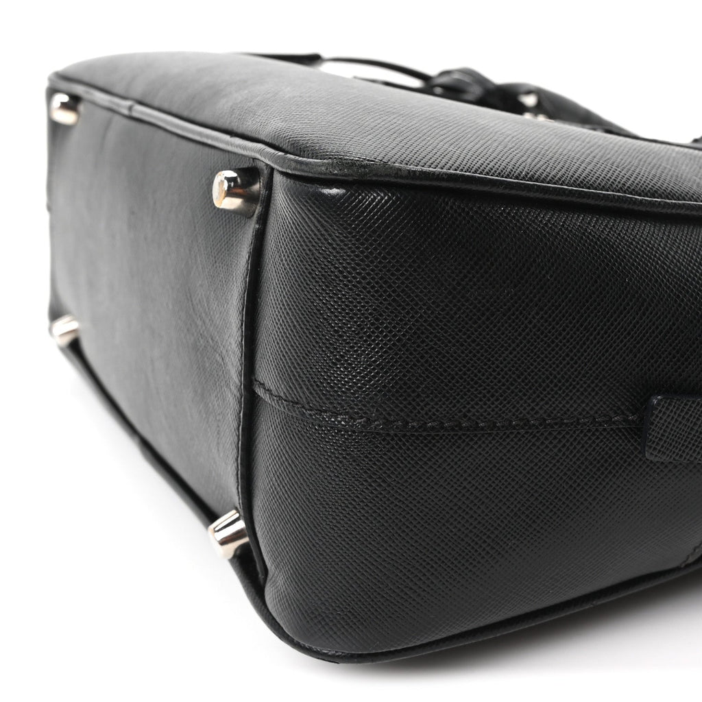 Saffiano Vitello Bauletto Black