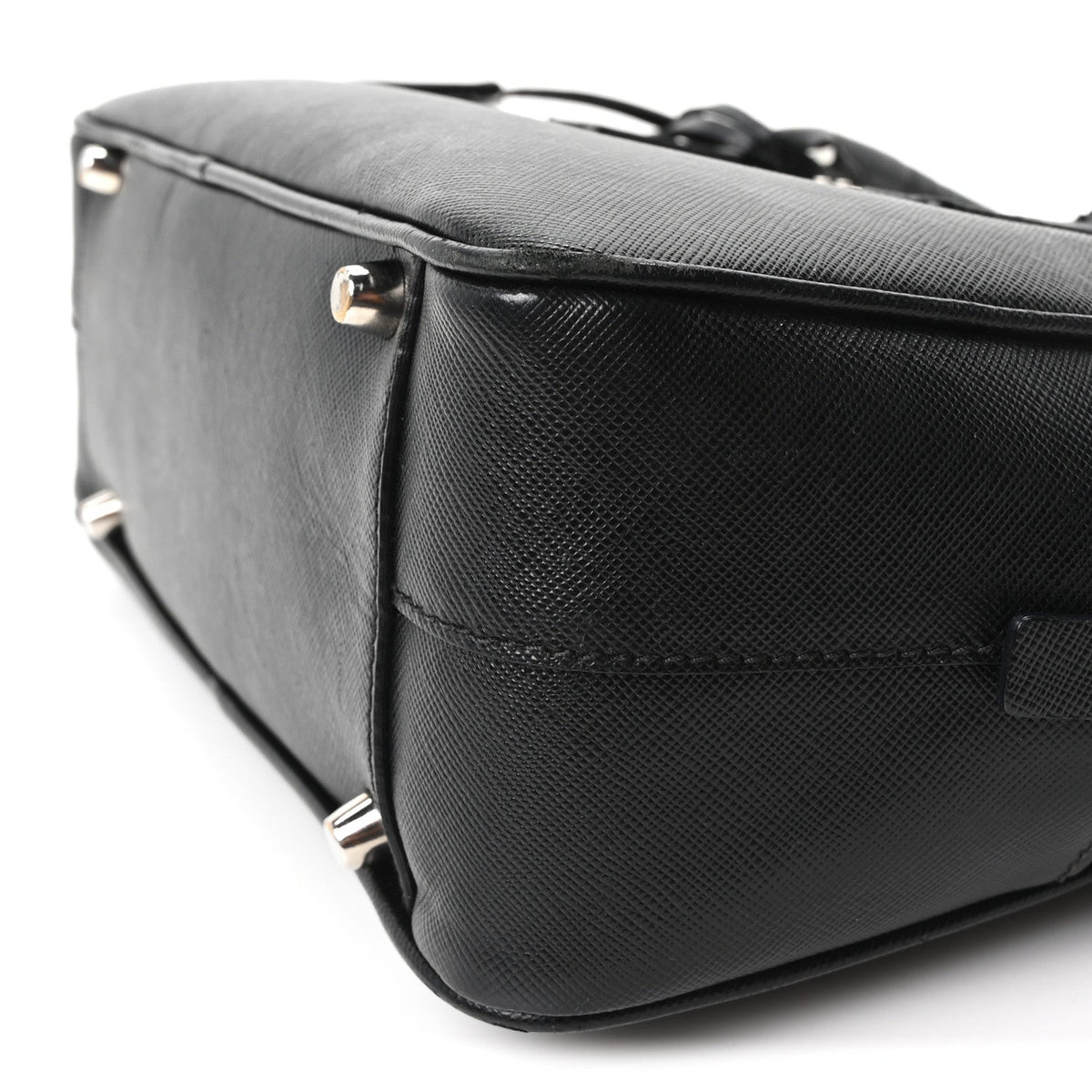 Saffiano Vitello Bauletto Black
