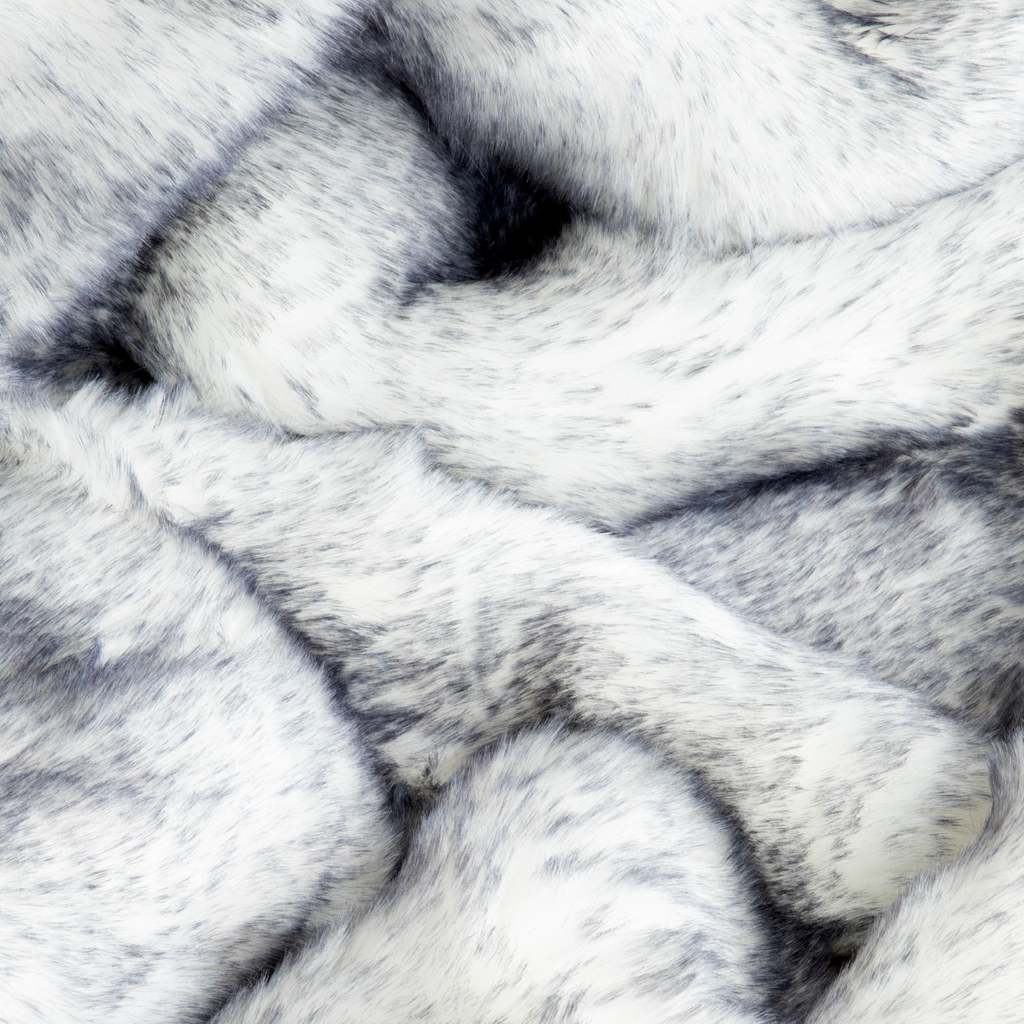 PupRug® Luxe Orthopedic Bed + Matching Waterproof Blanket  Bundle - Ultra Plush Arctic Fox