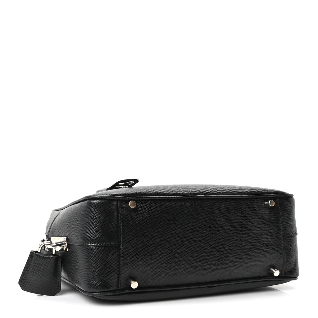 Saffiano Vitello Bauletto Black