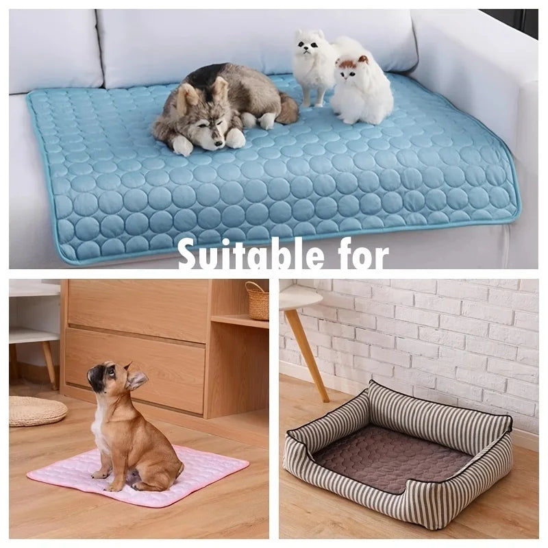 Dog Cooling Mat 2XL 150x100cm for Big Small Dogs