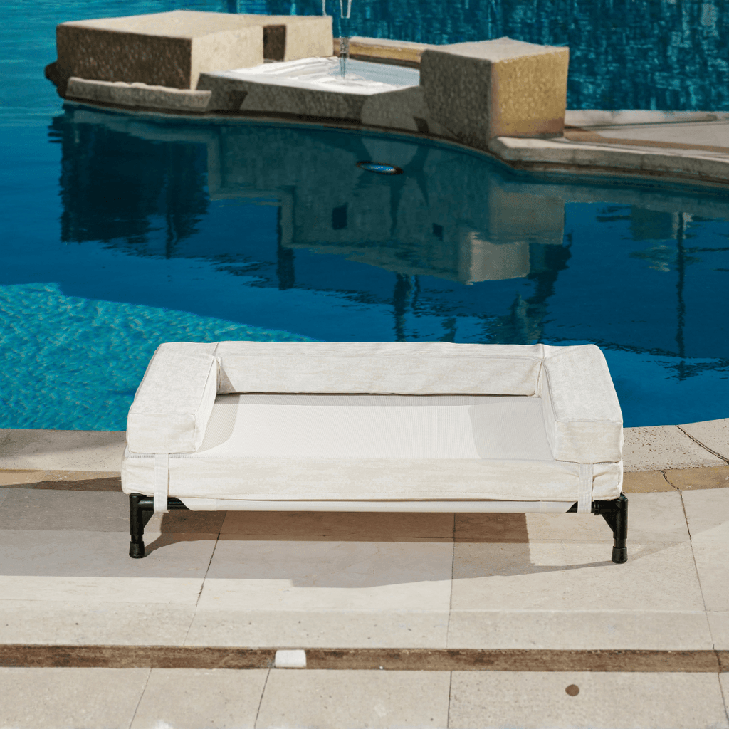 AirX Foam™ Outdoor Dog Bed - Waterproof & Cooling (Bolster Sold Separately)