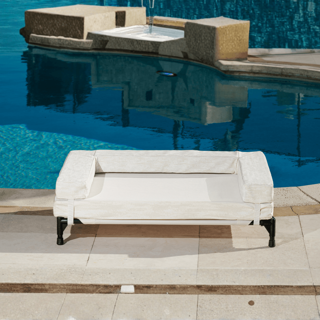 AirX Foam™ Outdoor Dog Bed - Waterproof & Cooling (Bolster Sold Separately)