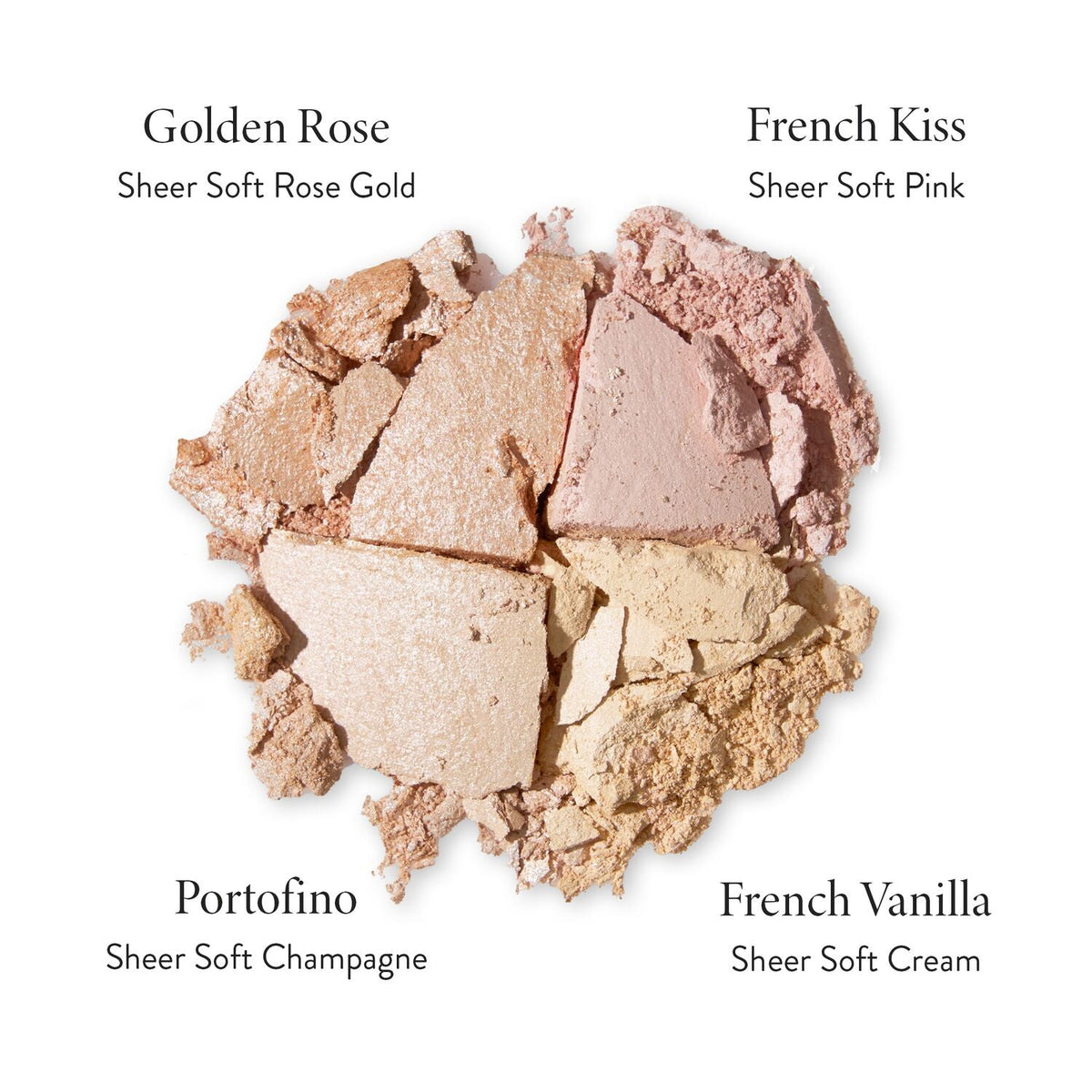 Baked Natural Glow Highlighter Quad
