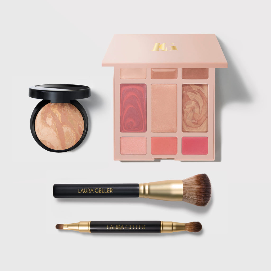Hydrating Cream Color + Glow Palette Starter Kit (4PC)