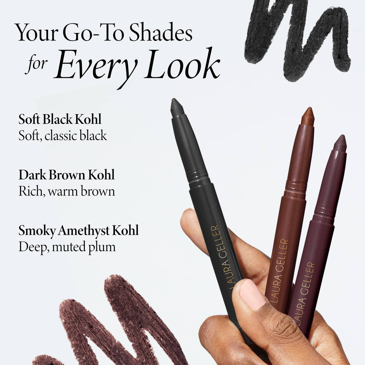 Kajal Longwear Eyeliner Trio (3 PC)