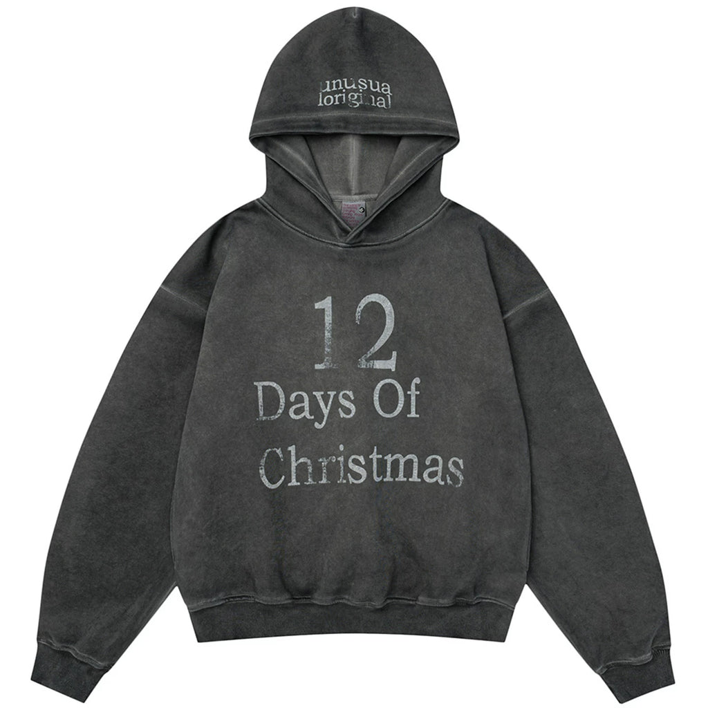 OV original American Hassout vintage dyed hooded sweatshirt for women in spring, loose casual short top trend on the streets