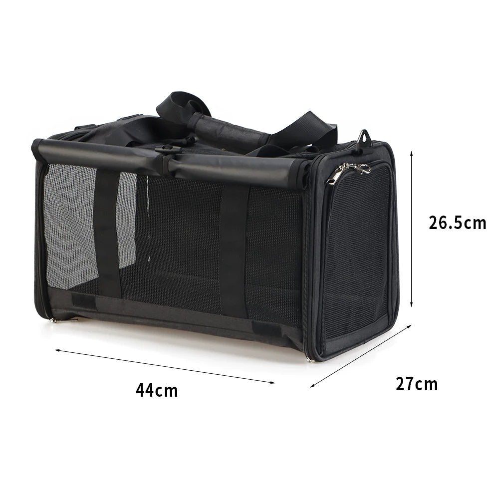 Ostracod cat bag portable outdoor cat backpack large breathable summer carry pet two cat sterilization bag