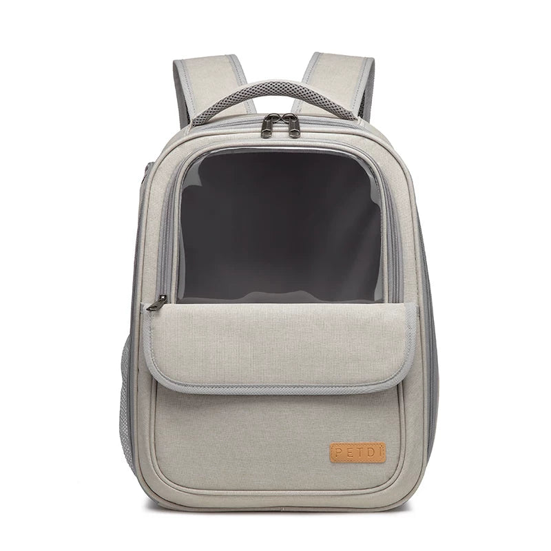Ostracod cat bag portable outdoor cat backpack pet outdoor bag cat dog backpack breathable and stress resistant