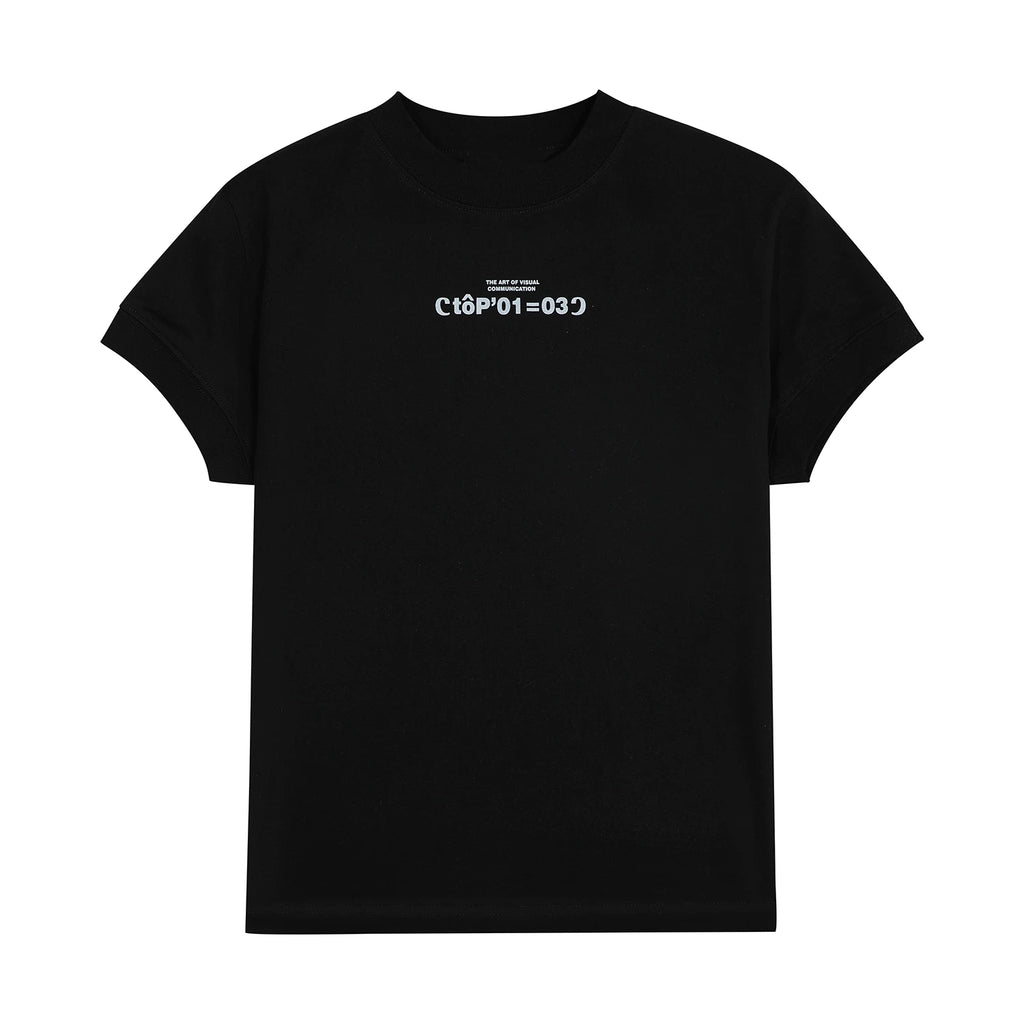 OV Original Summer American Simple Small Letter Printed Shoulder Short T-shirt for Spicy Women, Cool and Slim Short Sleeve Ins