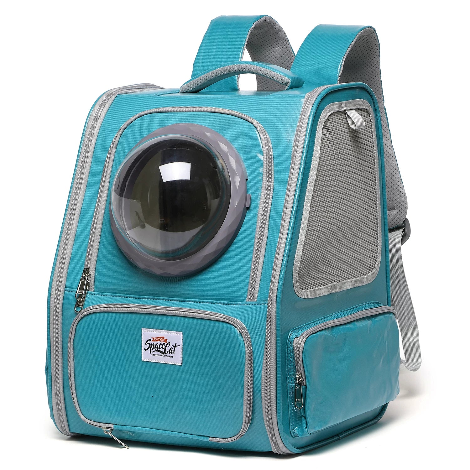 Ostracod cat bag for outdoor use, portable pet backpack for carrying cats on both shoulders, large capacity, warm cabin for winter travel