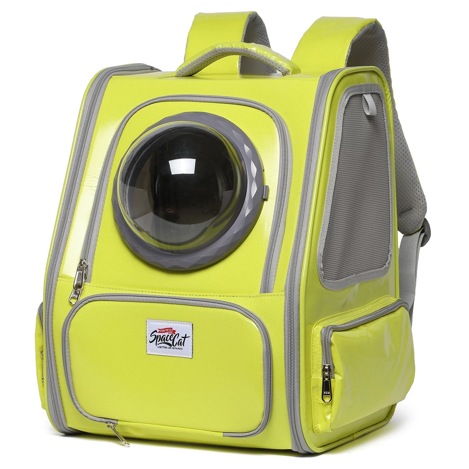 Ostracod cat bag for outdoor use, portable pet backpack for carrying cats on both shoulders, large capacity, warm cabin for winter travel