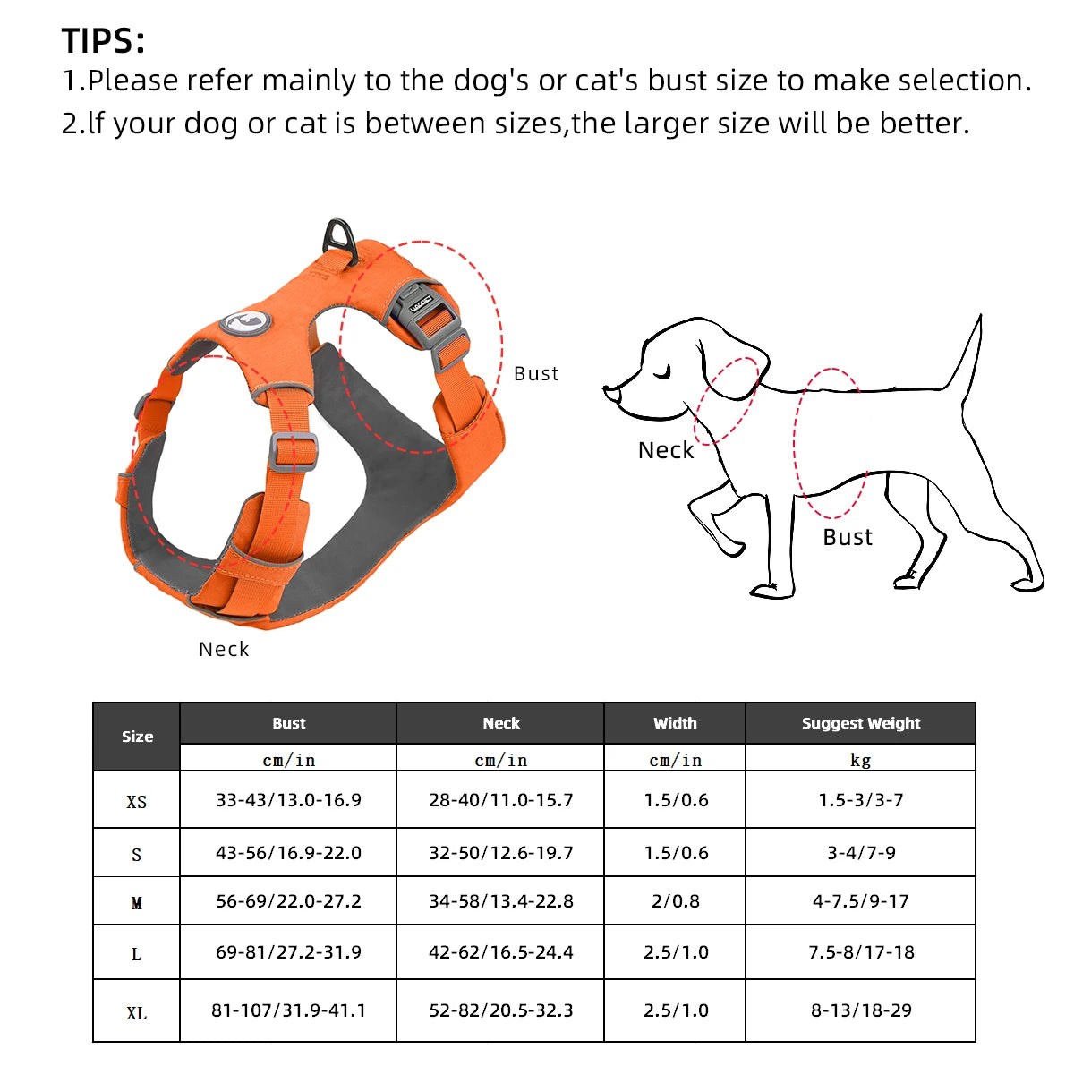 Pet Dog No pull Safety Chest Harness Function Anti-explosion Walk For small And Medium dog solid Durable harness german shepherd