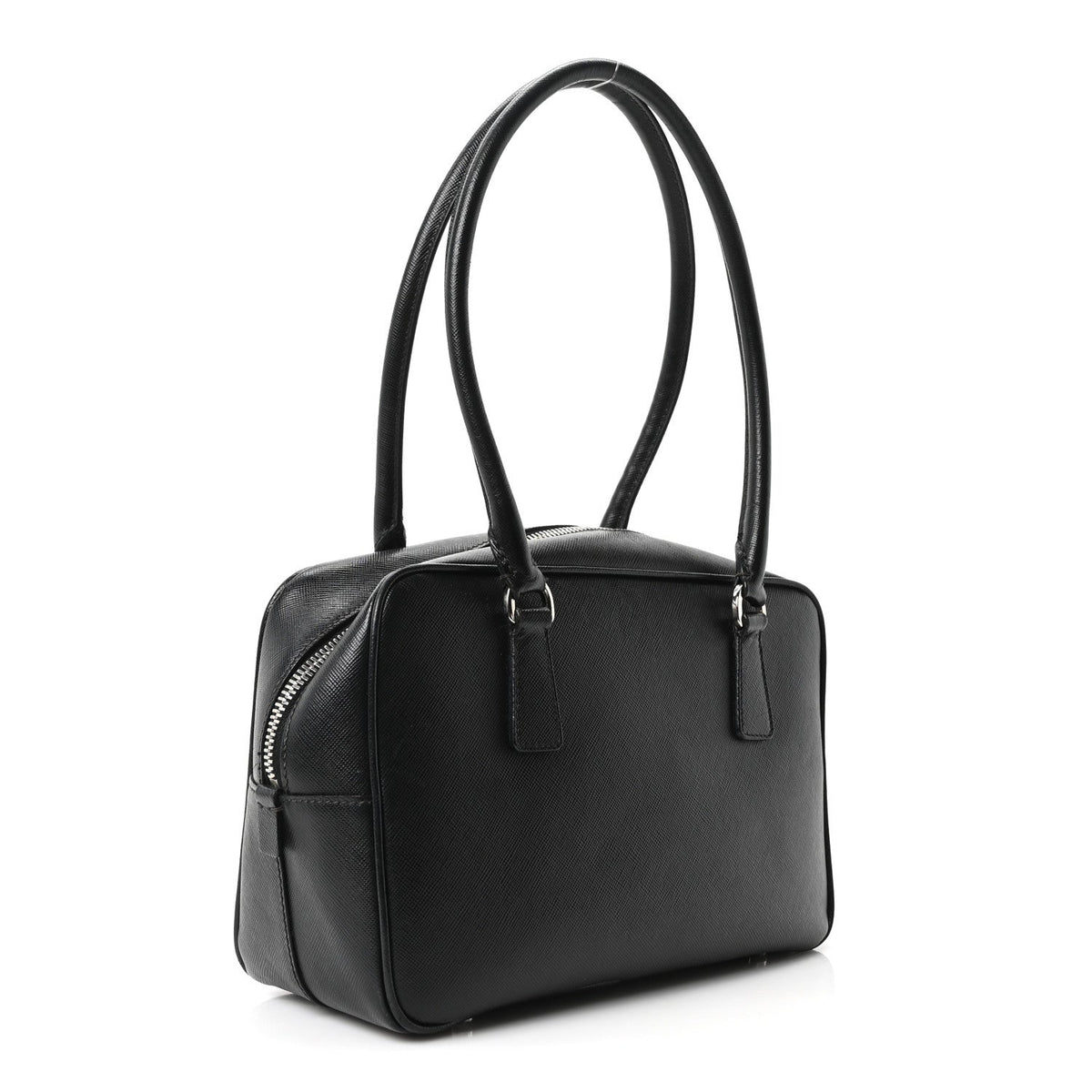 Saffiano Vitello Bauletto Black