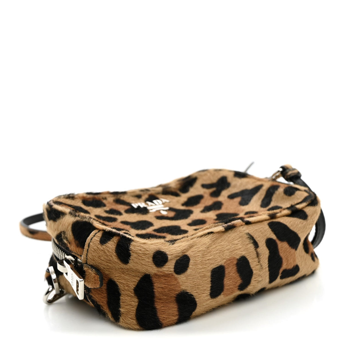 Cavallino Leopard Print Camera Bag