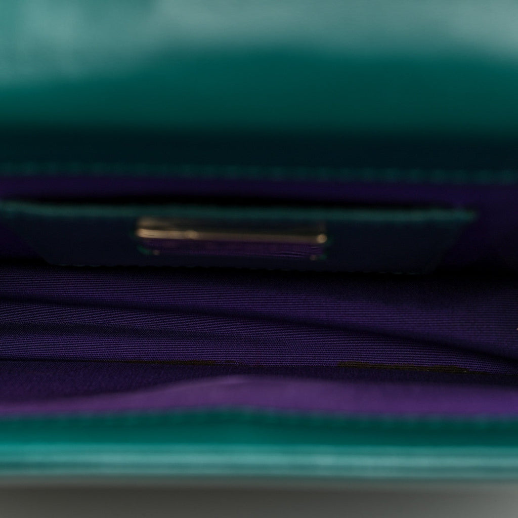 Galuchat Calfskin Serpenti Forever Crossbody Bag Green